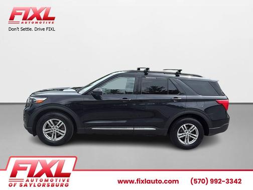 Agate Black Metallic 2020 Ford Explorer XLT