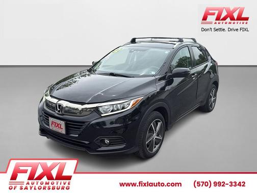 Crystal Black Pearl 2022 Honda HR-V EX-L