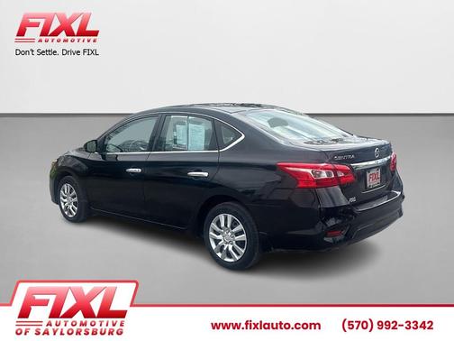 Super Black 2017 Nissan Sentra SV