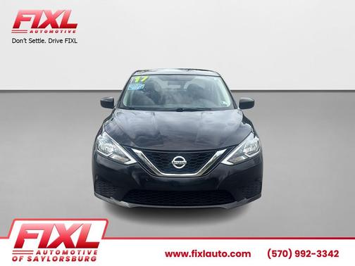 Super Black 2017 Nissan Sentra SV