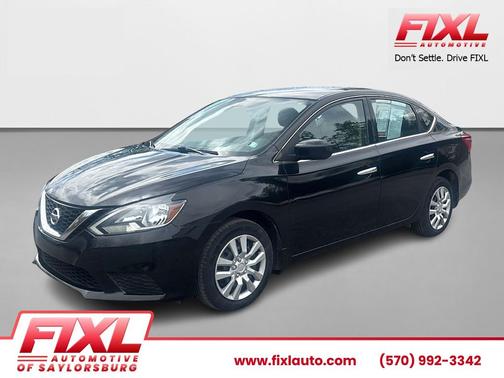 Super Black 2017 Nissan Sentra SV