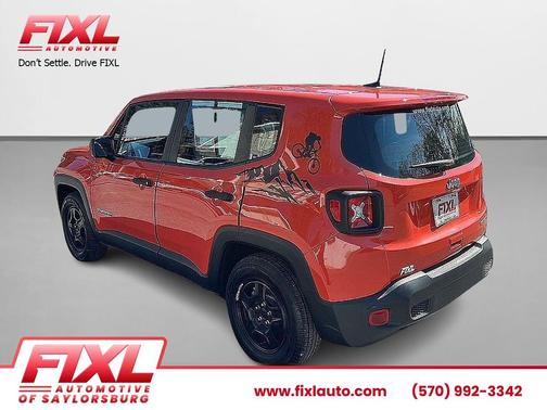 Omaha Orange Clearcoat 2021 Jeep Renegade Sport