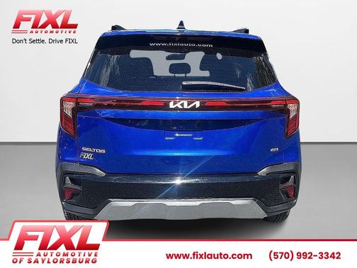 Neptune Blue 2024 Kia Seltos S