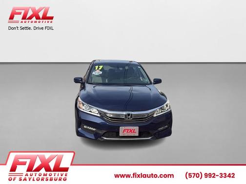 Obsidian Blue Pearl 2017 Honda Accord EX-L
