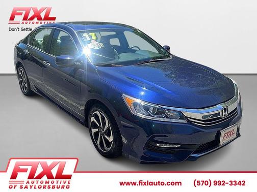 Obsidian Blue Pearl 2017 Honda Accord EX-L