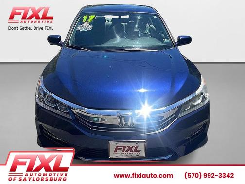 Obsidian Blue Pearl 2017 Honda Accord EX-L