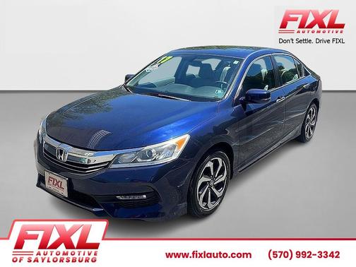 Obsidian Blue Pearl 2017 Honda Accord EX-L
