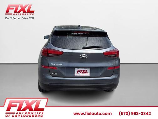 Coliseum Gray 2019 Hyundai TUCSON SE