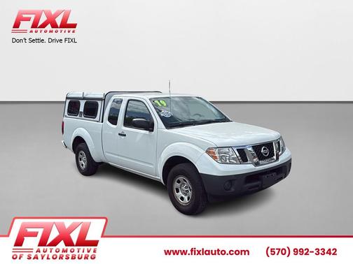 Glacier White 2019 Nissan Frontier S