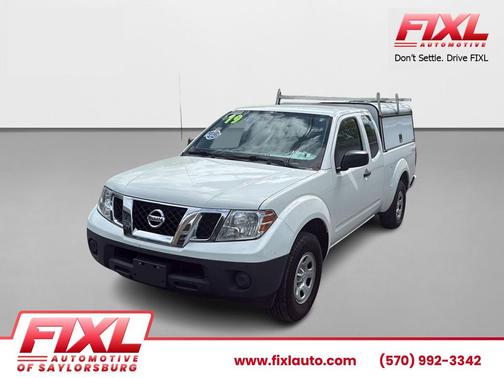 Glacier White 2019 Nissan Frontier S