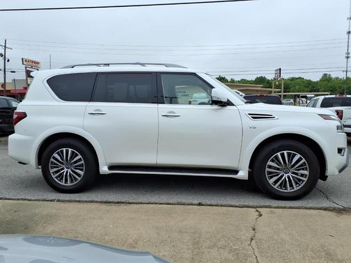 Aspen White 2022 Nissan Armada SL