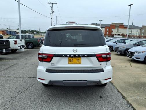 Aspen White 2022 Nissan Armada SL