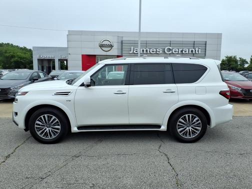 Aspen White 2022 Nissan Armada SL