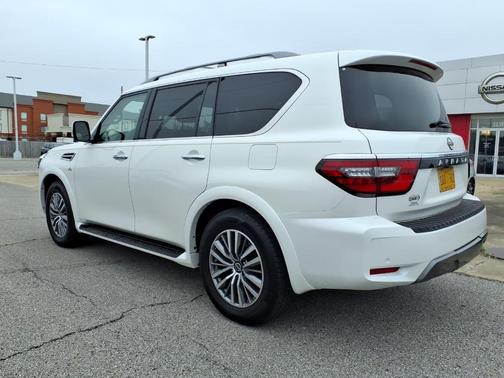 Aspen White 2022 Nissan Armada SL