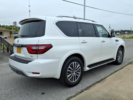 Aspen White 2022 Nissan Armada SL