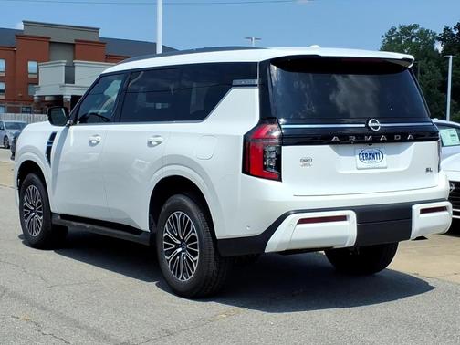 Aspen White 2026 Nissan Armada SL