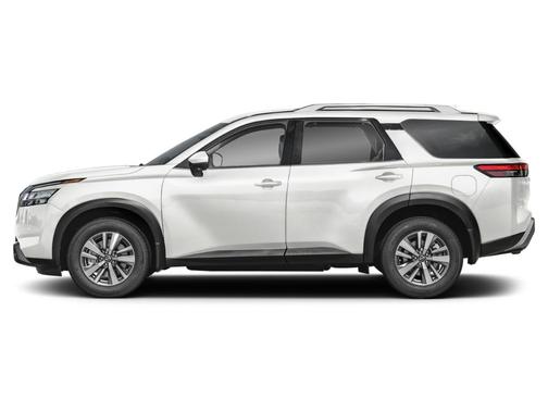 White 2024 Nissan Pathfinder SL