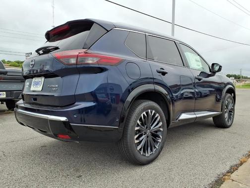 Deep Ocean Blue 2026 Nissan Rogue Platinum