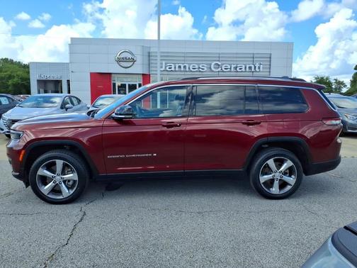Velvet Red 2021 Jeep Grand Cherokee L Limited