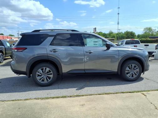 Gun Metallic 2026 Nissan Pathfinder SV