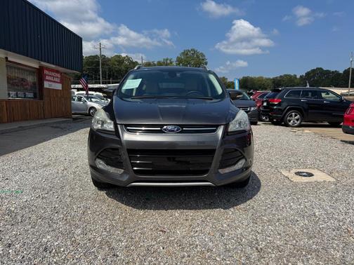 White Platinum Metallic Tri-Coat 2015 Ford Escape Titanium