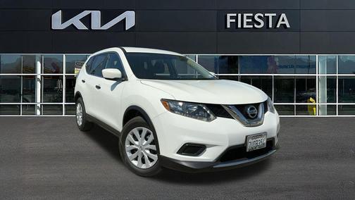 Glacier White 2016 Nissan Rogue S