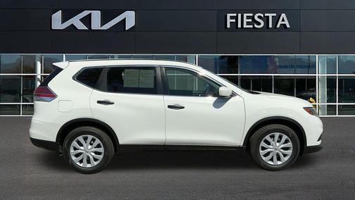 Glacier White 2016 Nissan Rogue S