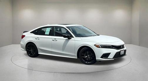 Platinum White Pearl 2024 Honda Civic Si Base