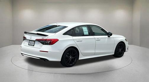 Platinum White Pearl 2024 Honda Civic Si Base