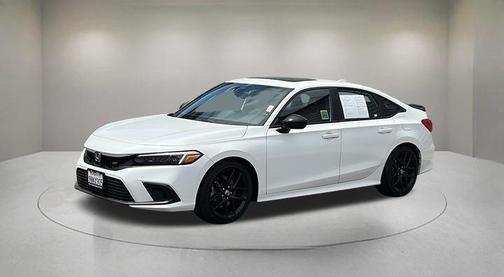 Platinum White Pearl 2024 Honda Civic Si Base