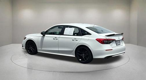 Platinum White Pearl 2024 Honda Civic Si Base