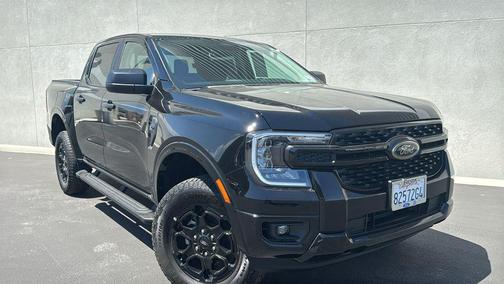 Shadow Black 2025 Ford Ranger XLT