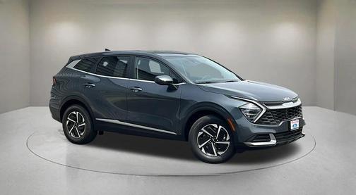 Gravity Gray 2025 Kia Sportage Hybrid LX