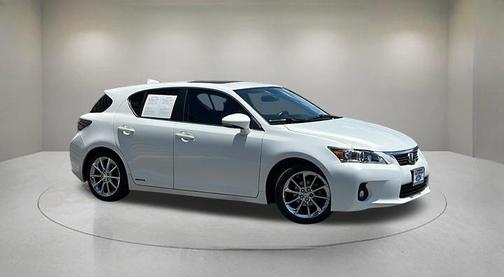 Starfire Pearl 2011 Lexus CT 200h Premium