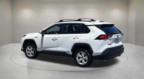 Super White 2021 Toyota RAV4 Hybrid XLE