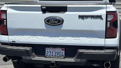 Oxford White 2025 Ford Ranger Raptor