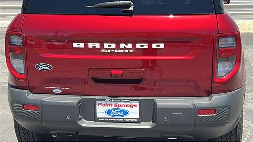 Ruby Red Metallic Tinted Clearcoat 2026 Ford Bronco Sport Big Bend