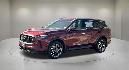 Deep Bordeaux 2025 INFINITI QX60 Luxe