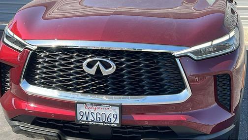 Deep Bordeaux 2025 INFINITI QX60 Luxe