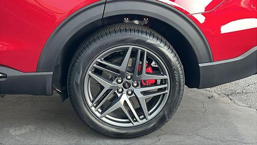 Rapid Red Metallic Tinted Clearcoat 2026 Ford Explorer ST-Line