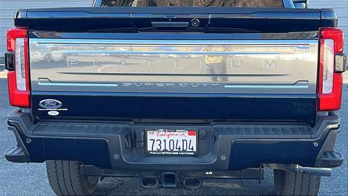 Antimatter Blue Metallic 2024 Ford F-250 Platinum