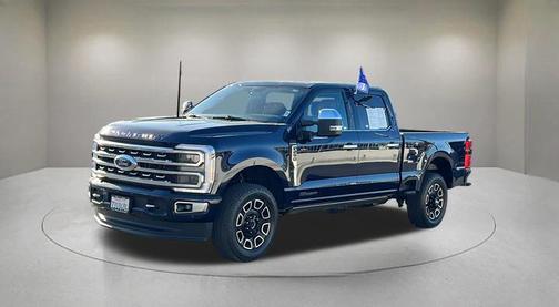 Antimatter Blue Metallic 2024 Ford F-250 Platinum