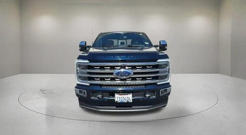 Antimatter Blue Metallic 2024 Ford F-250 Platinum