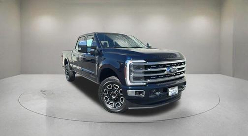 Antimatter Blue Metallic 2024 Ford F-250 Platinum