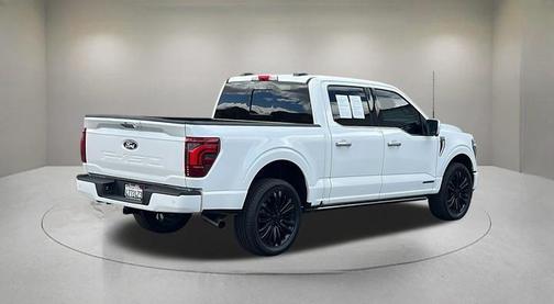 Star White Metallic Tri-Coat 2024 Ford F-150 Platinum