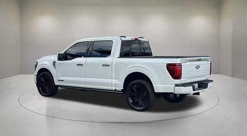 Star White Metallic Tri-Coat 2024 Ford F-150 Platinum