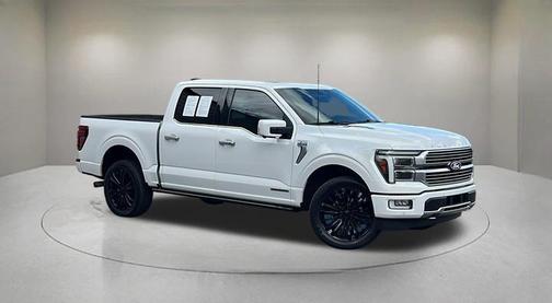 Star White Metallic Tri-Coat 2024 Ford F-150 Platinum
