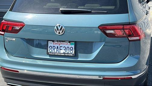 Silk Blue Metallic 2020 Volkswagen Tiguan 2.0T SE