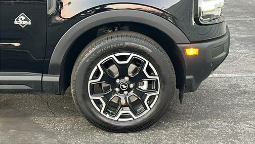Shadow Black 2025 Ford Bronco Sport Outer Banks