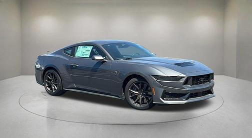 Carbonized Gray Metallic 2025 Ford Mustang Dark Horse Fastback